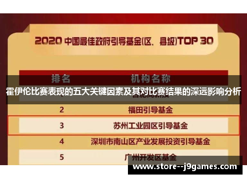 霍伊伦比赛表现的五大关键因素及其对比赛结果的深远影响分析